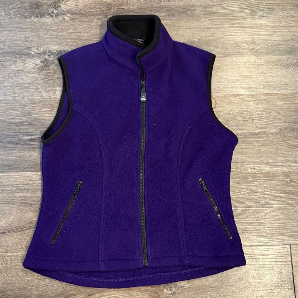 Vintage 1990’s Avalanche Purple Fleece Vest Size S